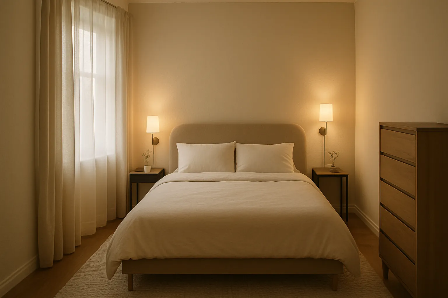 6 Ways to Arrange a Small Bedroom With Big Furniture