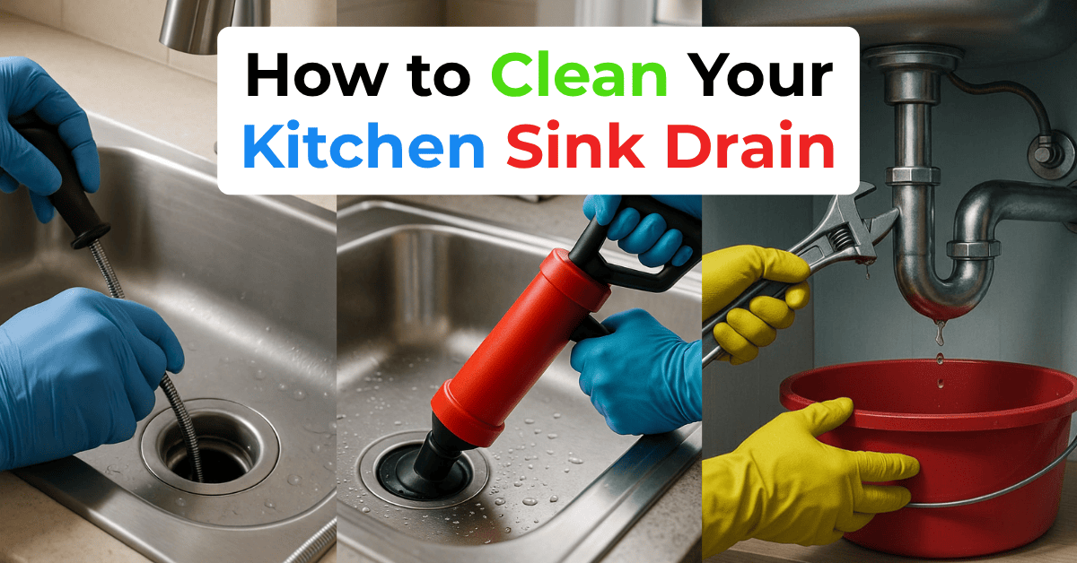How to Clean Your Kitchen Sink Drain