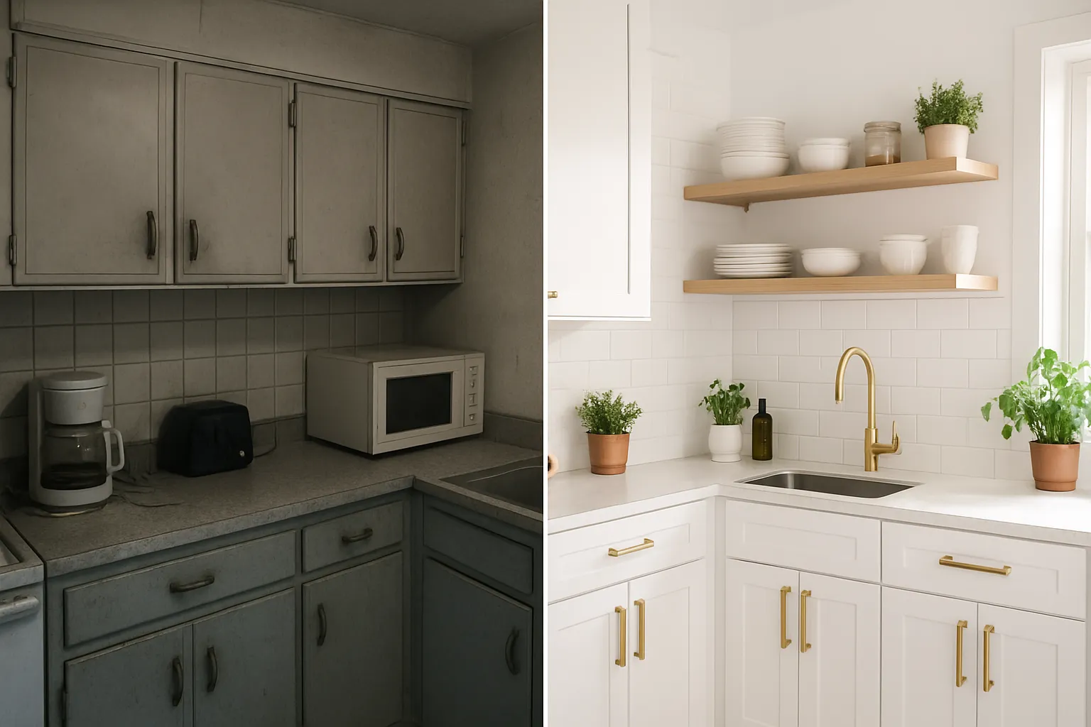 How to Update Old Kitchen Cabinets Without Replacing Them