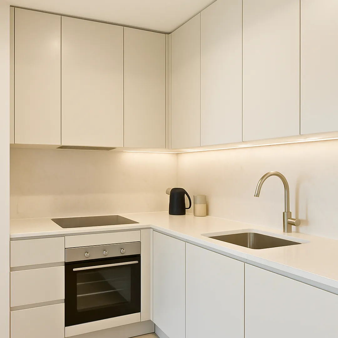 Streamlined Kitchen Cabinets
