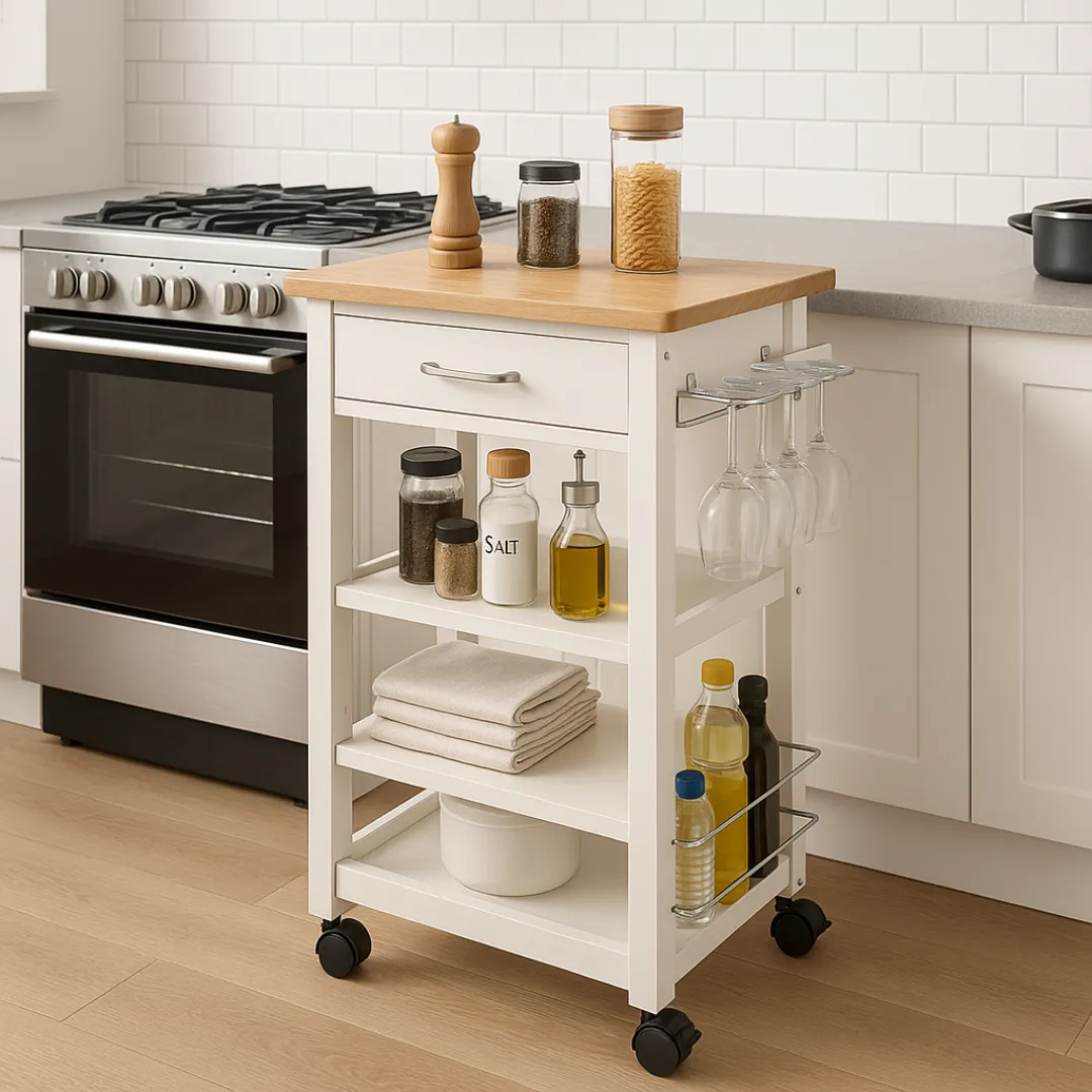 Use a Kitchen Trolley
