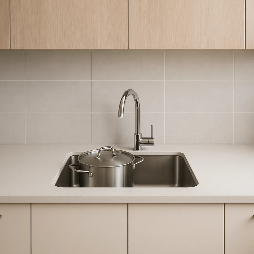 Use a Single Bowl Sink