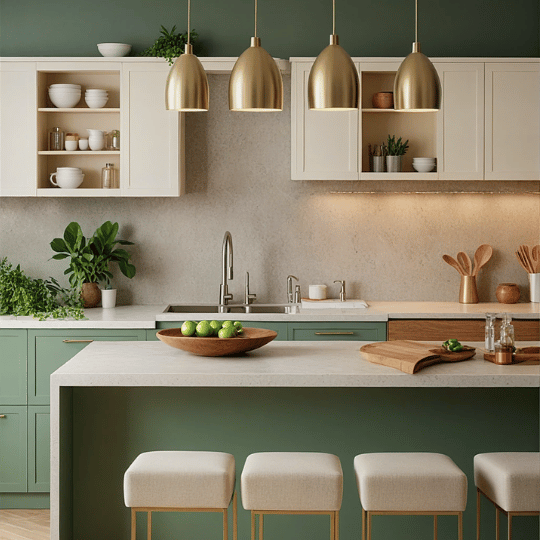12. Stylish Lights on a Budget Small Kitchen