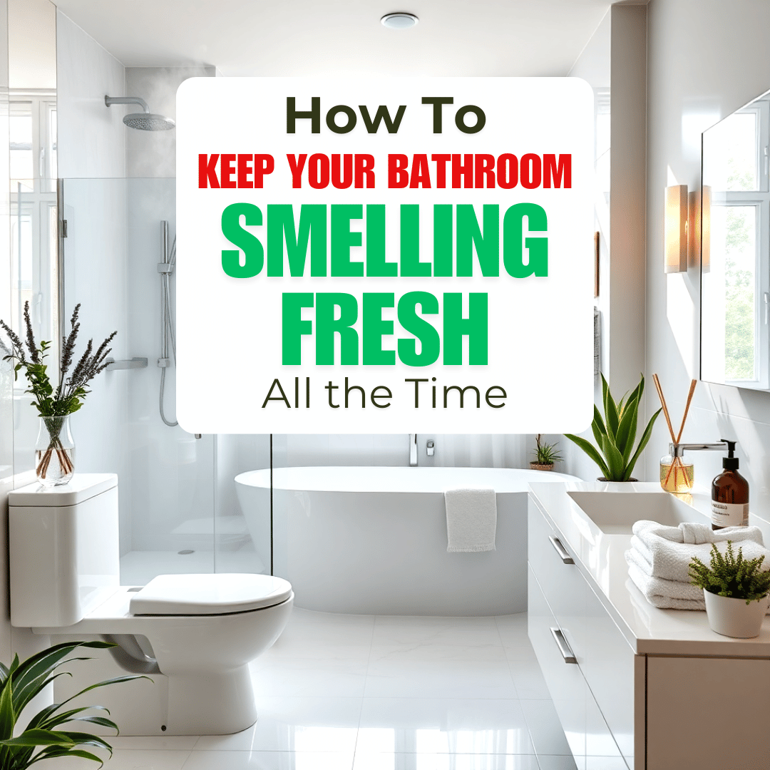 How to Keep Your Bathroom Smelling Fresh All the Time