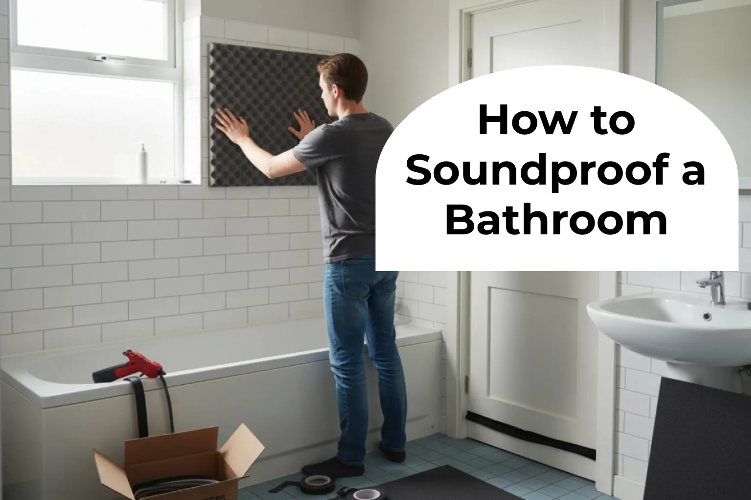 How to Soundproof a Bathroom