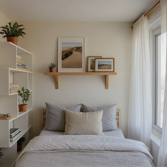 1. Add Floating Shelves