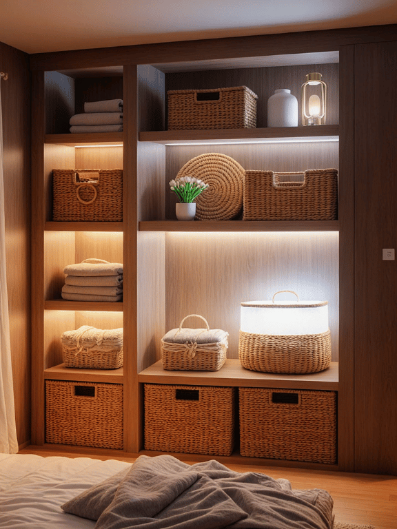 10. Choose Stylish Storage Bins
