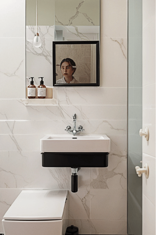 12. Try a Floating Sink