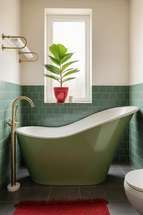 15. Try a Mini Slipper Tub