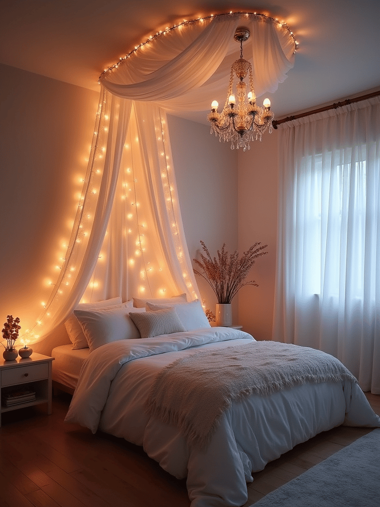 16. String Light Canopy