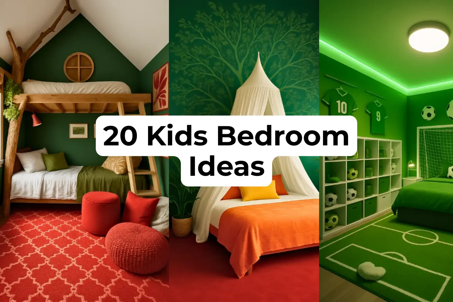 20 Kids Bedroom Ideas