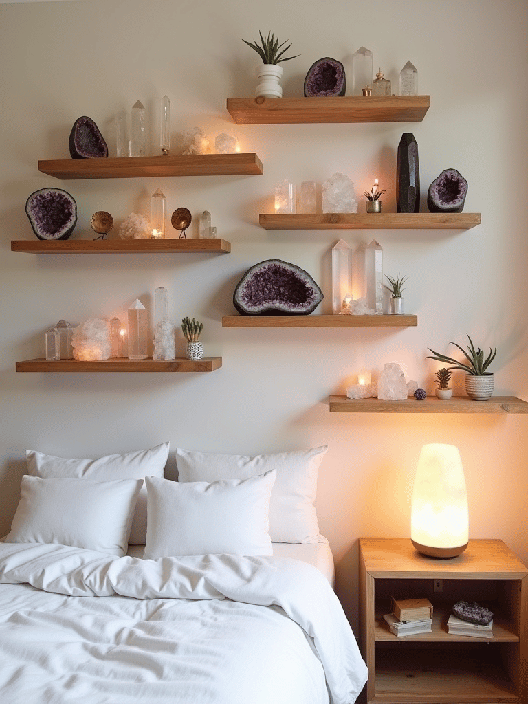 24. Crystal Shelf Display