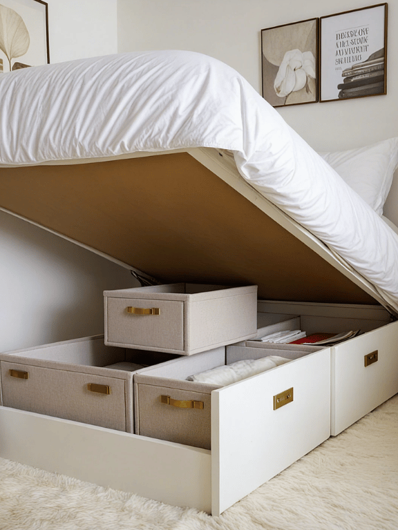 5. Utilize Under-Bed Storage