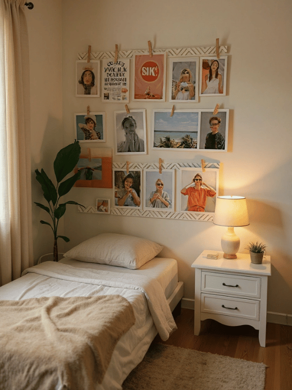7. Display Wall Art Creatively