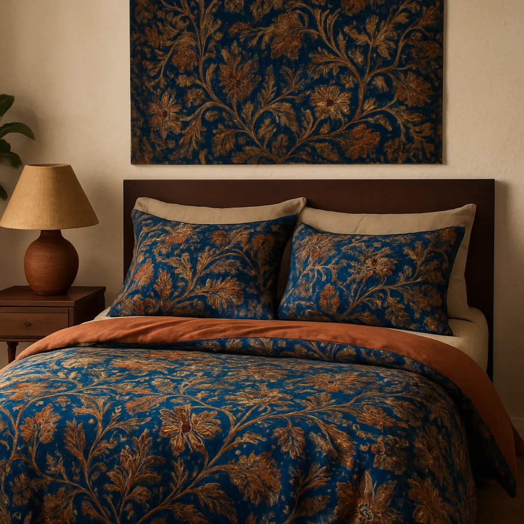 Bedding with Batik Prints