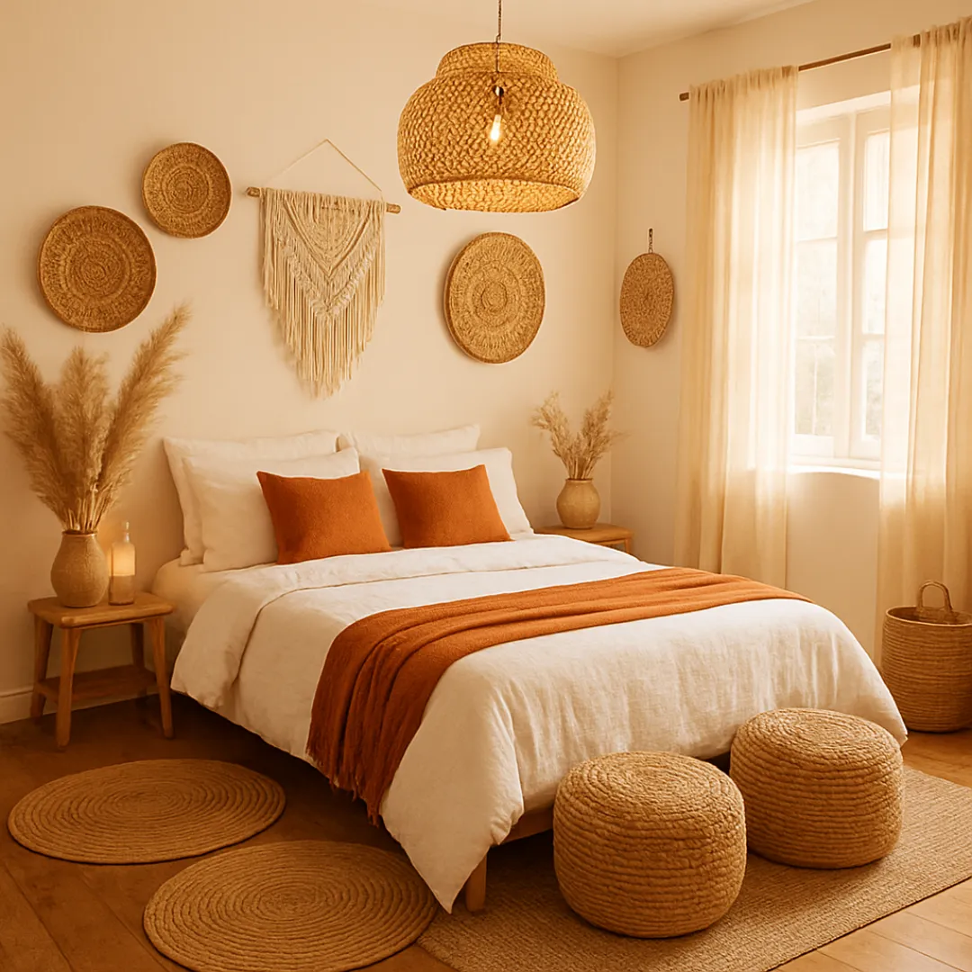 Stylish Storage with Woven Baskets