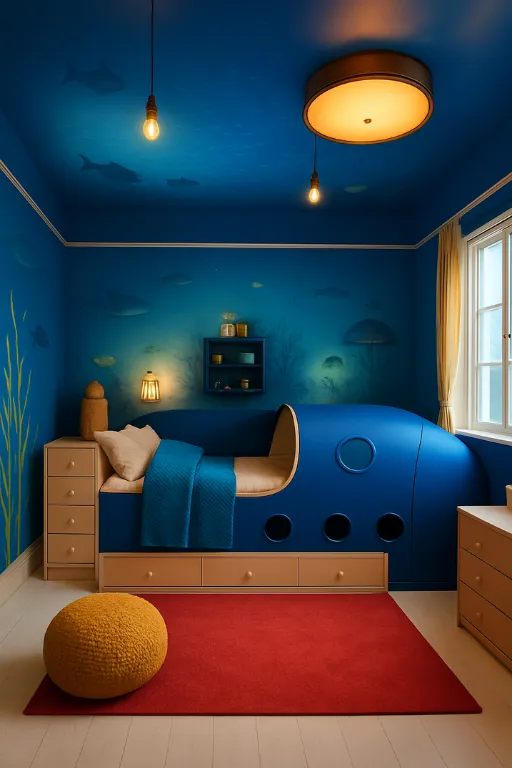 Underwater World Kids Bedroom