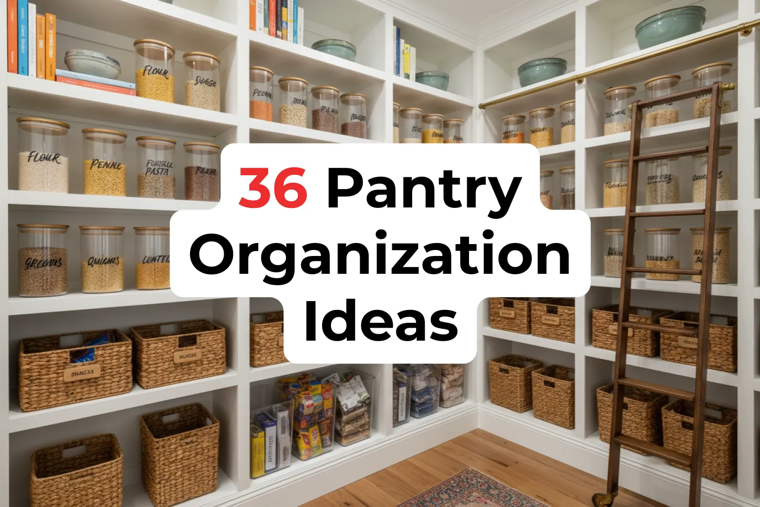 36 Pantry Organization Ideas