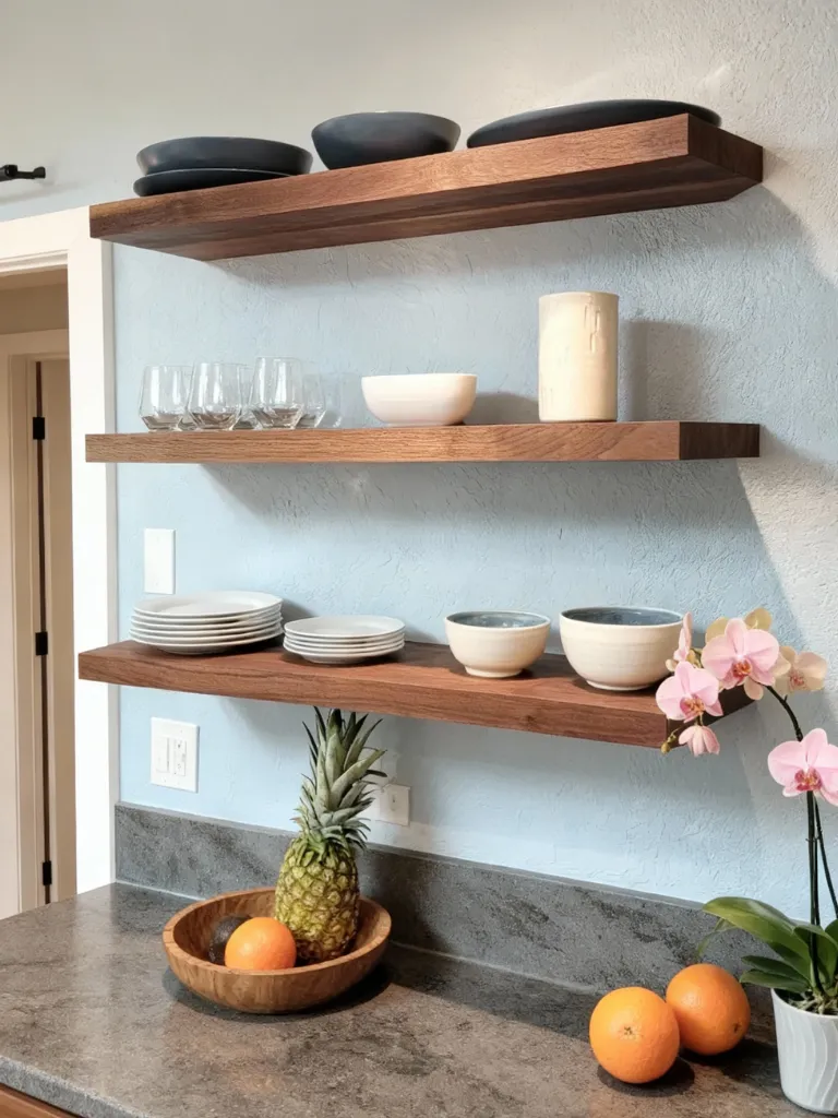 Add Floating Shelves