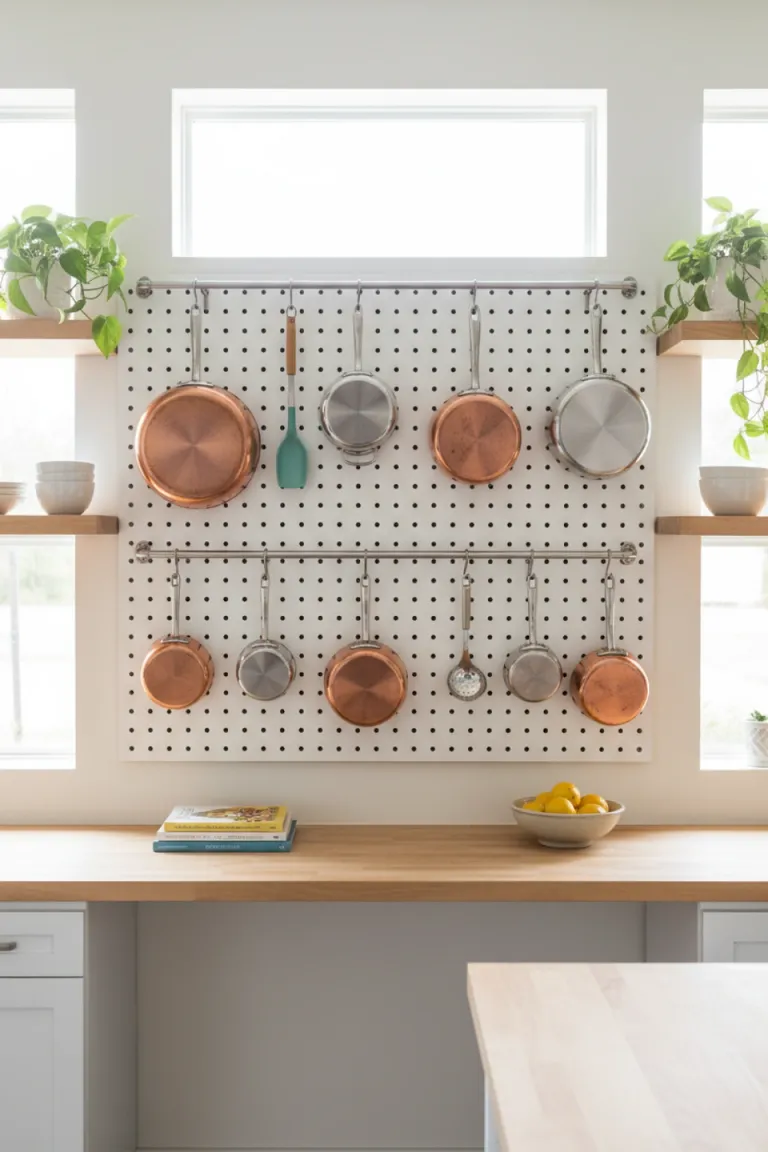 Hang a Pegboard