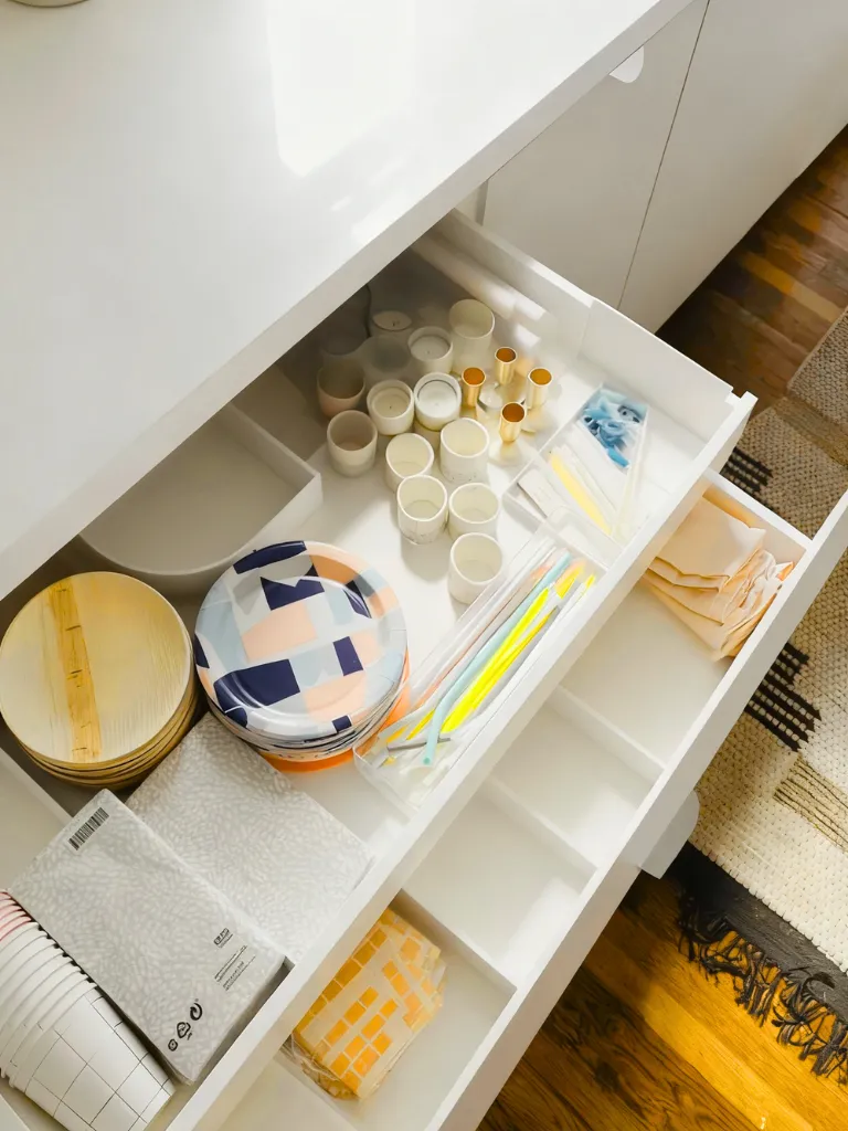 Include Drawers Instead of Cabinets