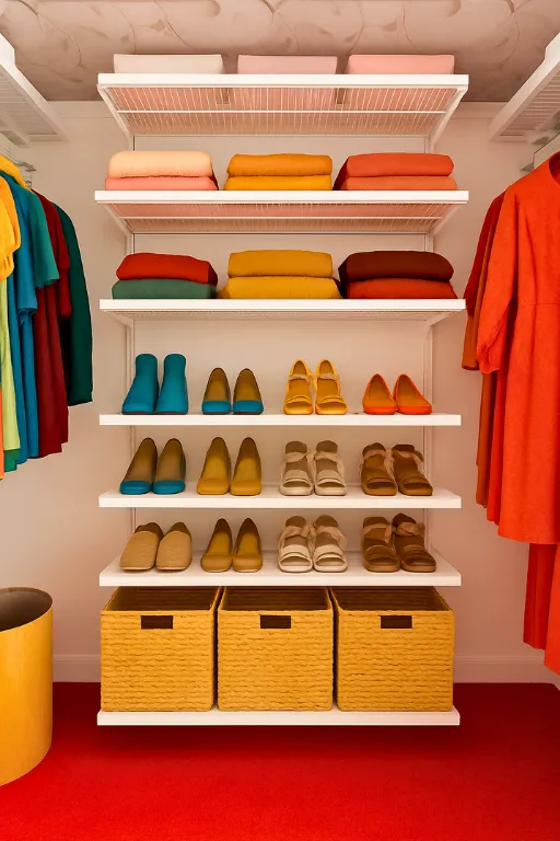 Matching Baskets for Closet