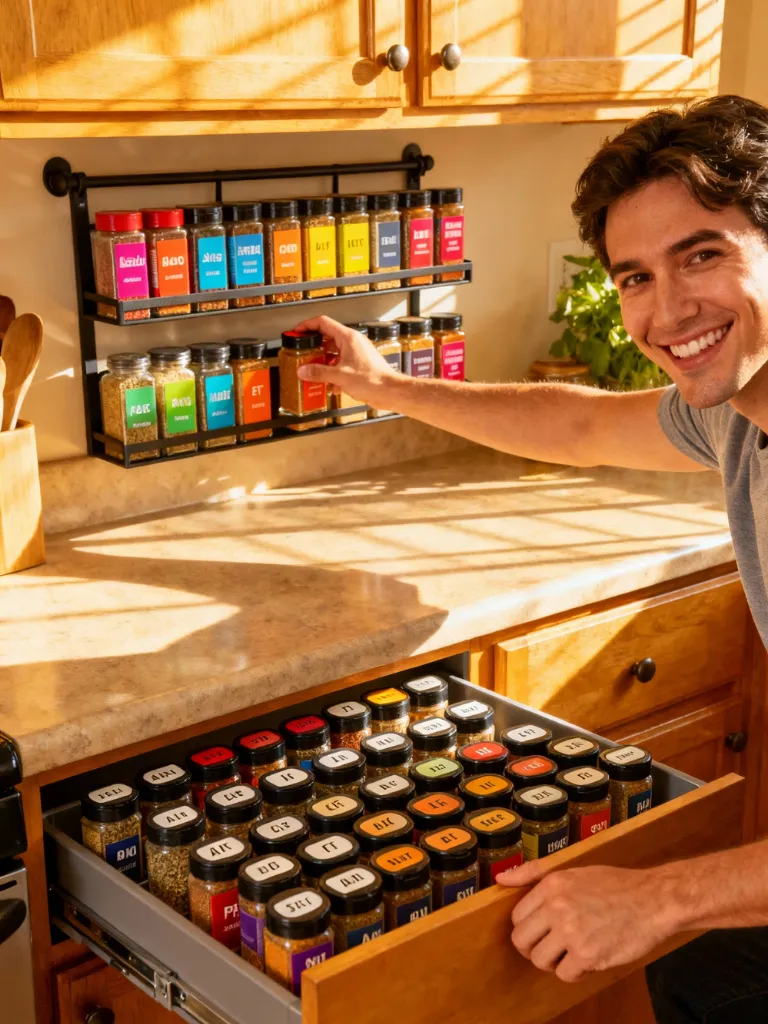 Organize Your Spices Alphabetically