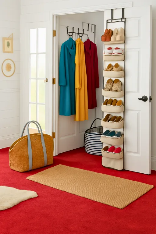 Over-the-Door Organizers for Closet
