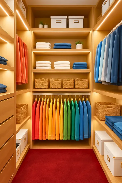 Pull-Out Pants Rack for Closet