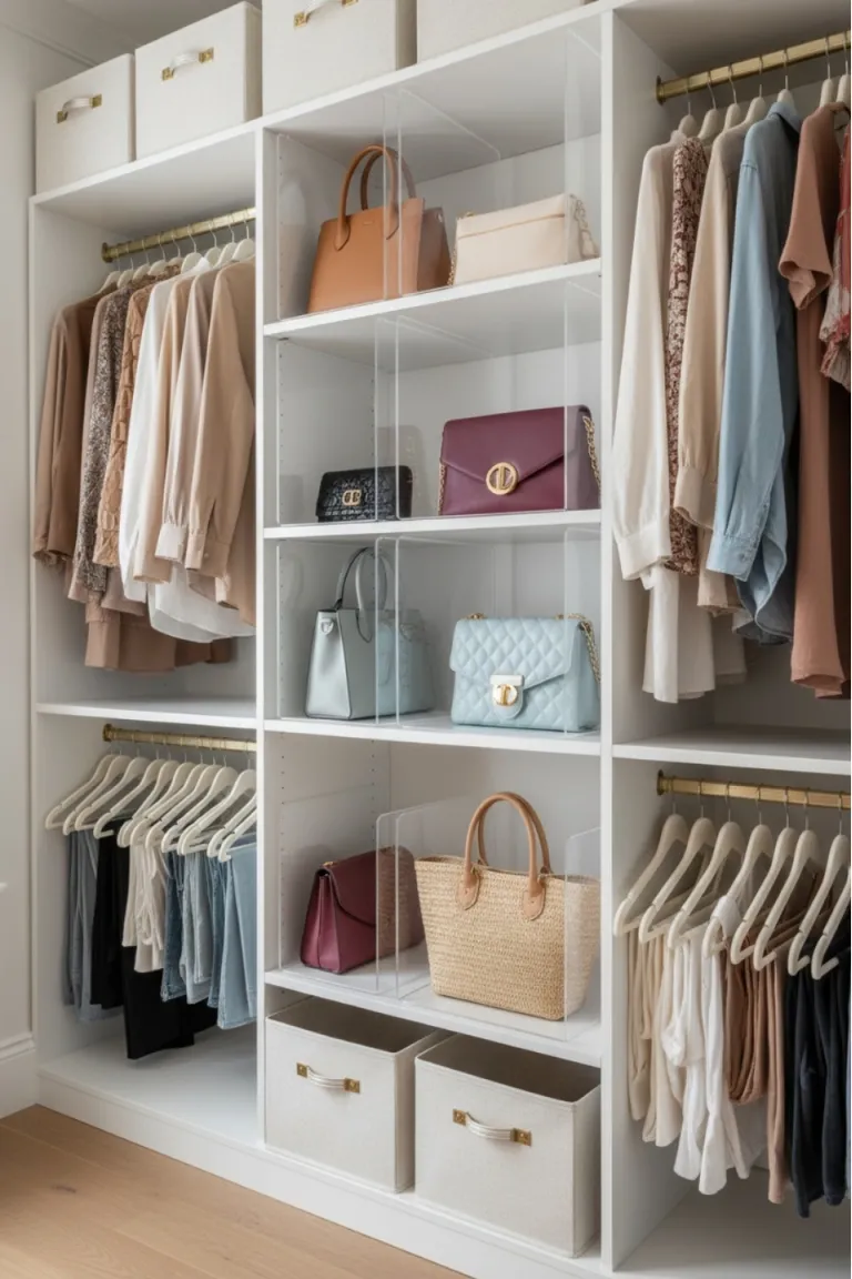 Use Dividers for Handbags