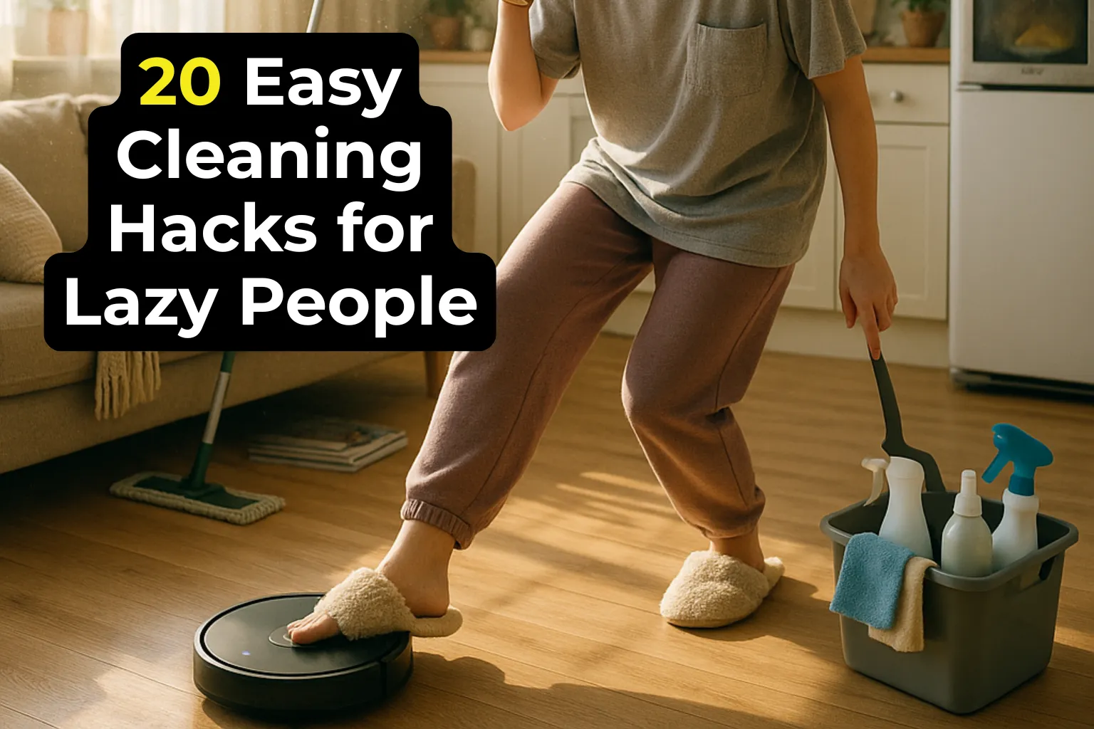 20 Easy Cleaning Hacks for Lazy People