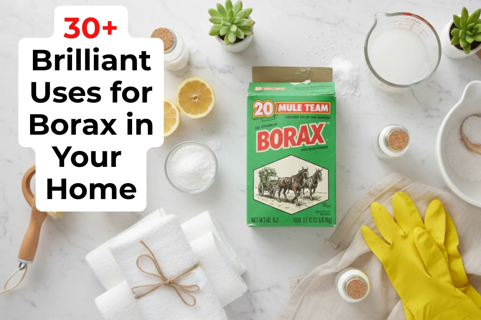 30+ Brilliant Uses for Borax in Your Home