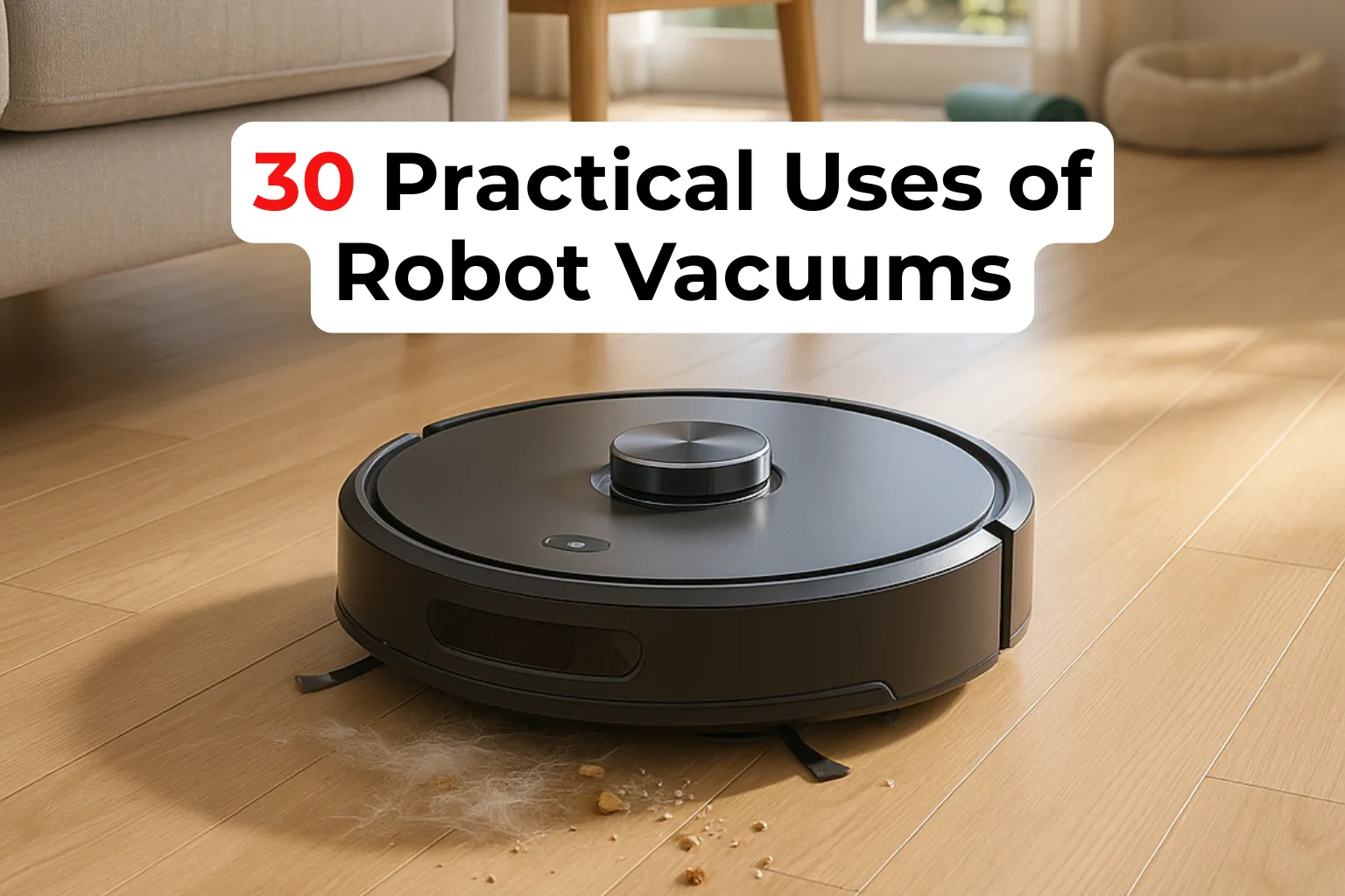30 Practical Uses of Robot Vacuums