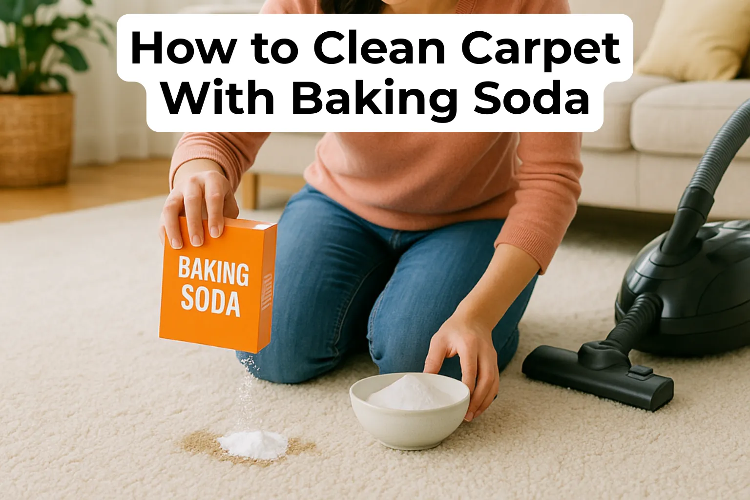 How to Clean Carpet With Baking Soda