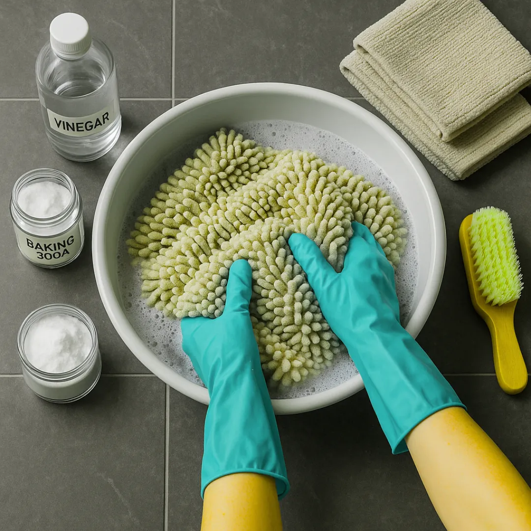 How to Wash Bath Mats by Hand