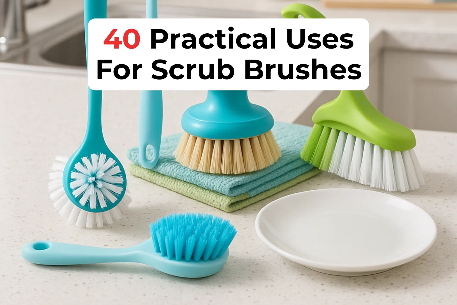 40 practical and creative uses for scrub brushes