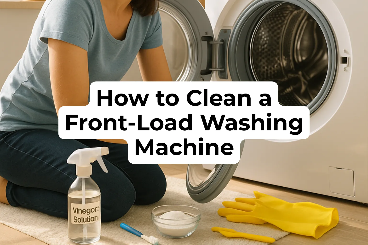 How to Clean a Front-Load Washing Machine