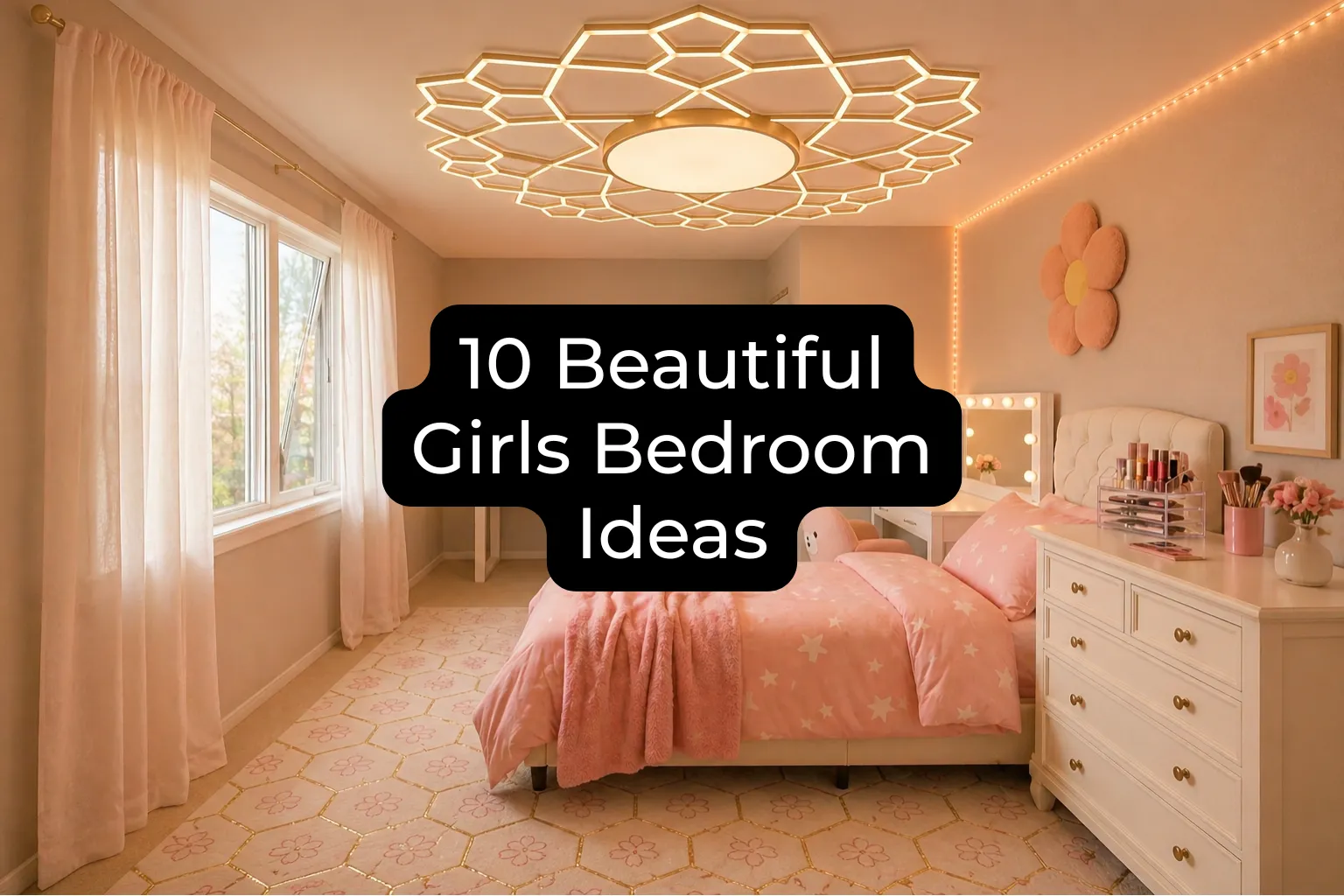 10 Beautiful Girls Bedroom Ideas