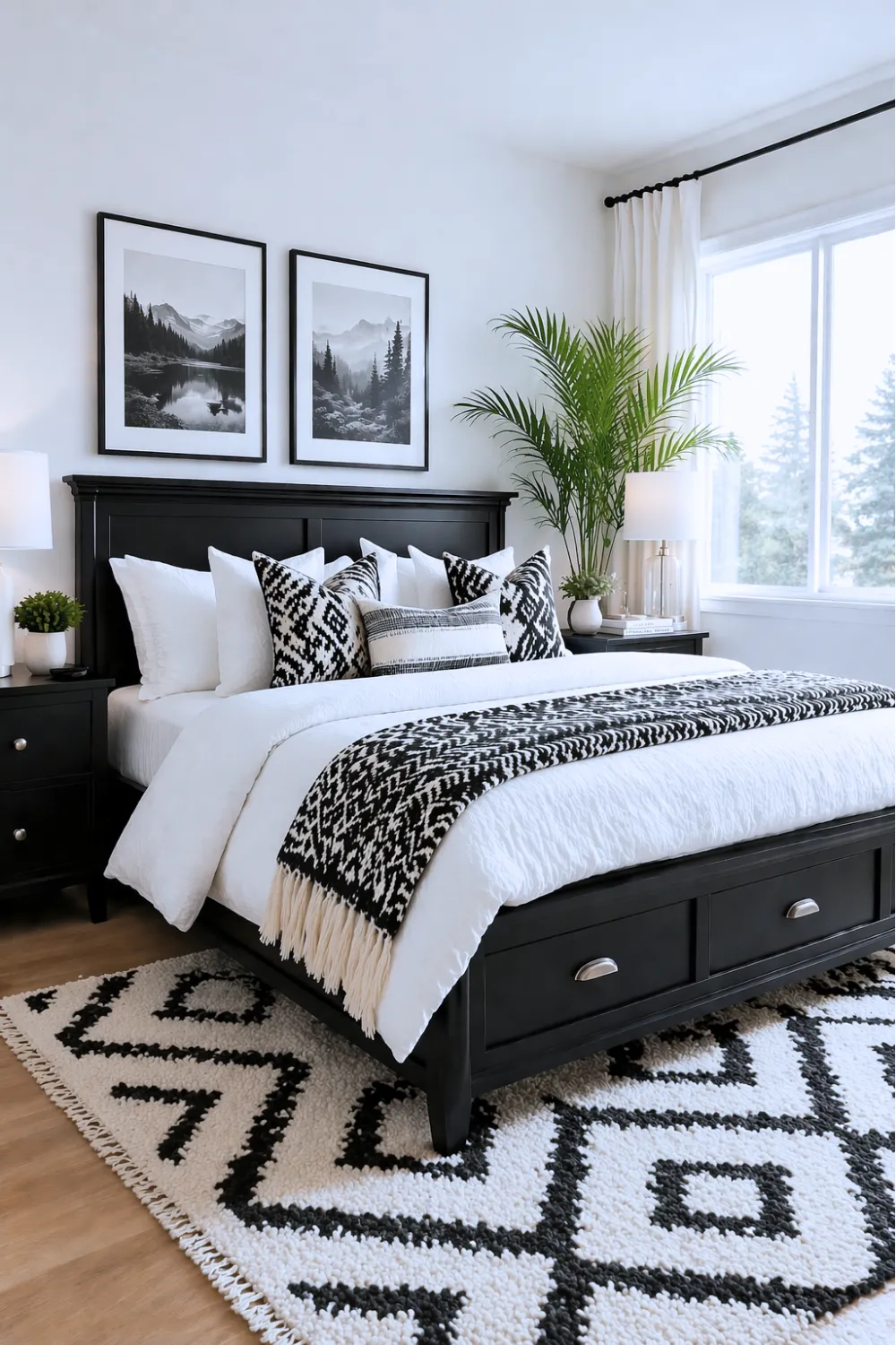 Bright White, Bold Black