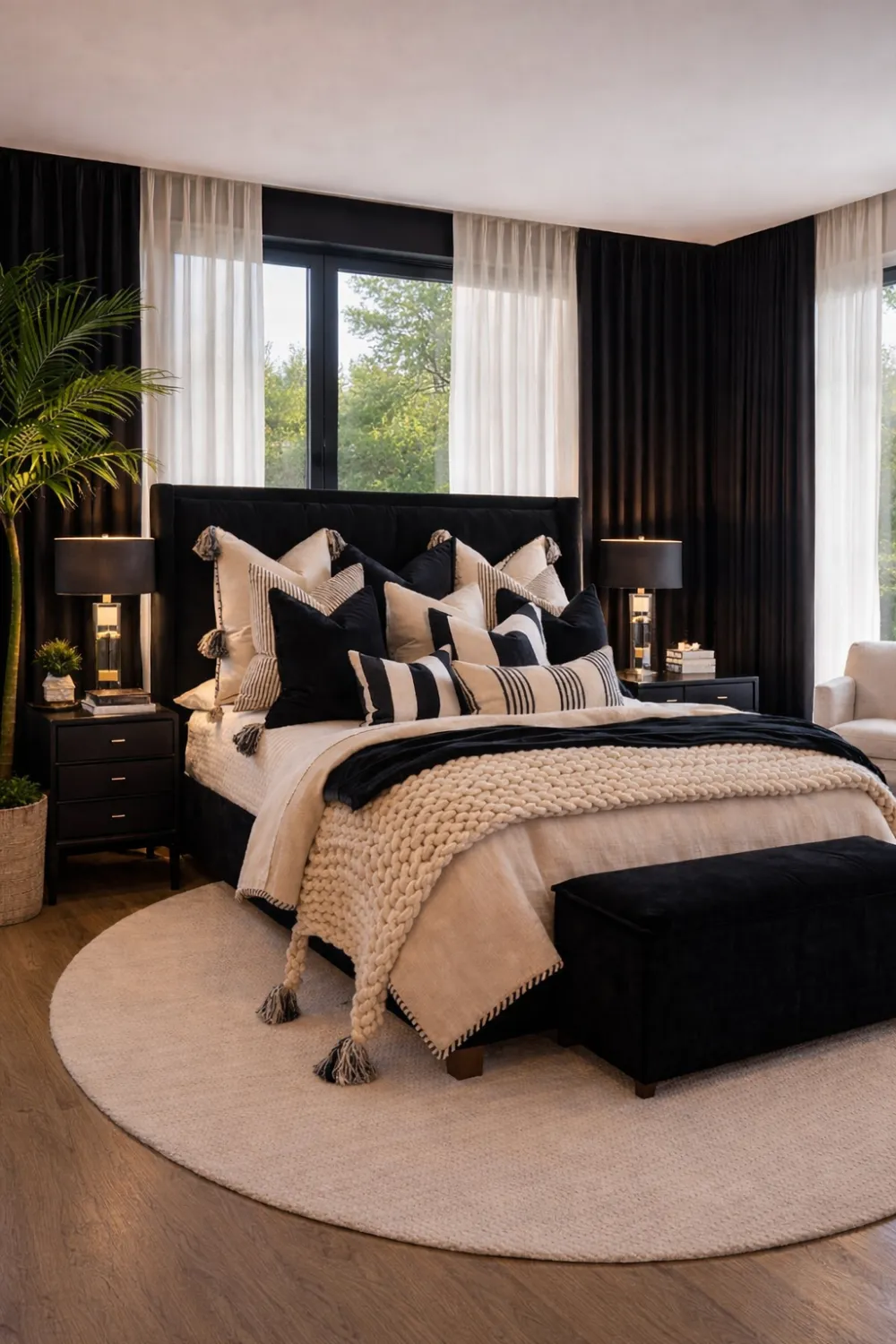 Layered Textures with Elegant Contrast